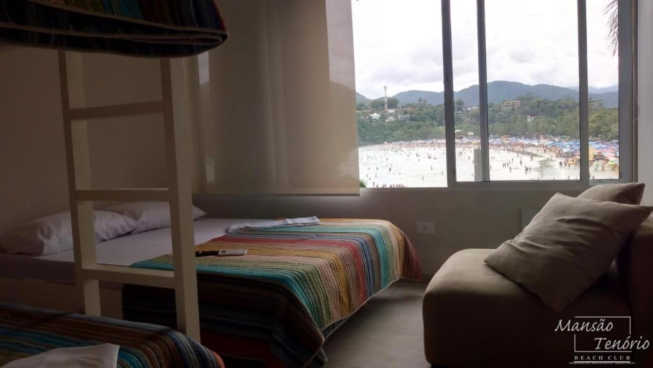 MANSÃO TENÓRIO - Suítes, Estudio ou Cobertura Pé na Areia Ubatuba Extérieur photo